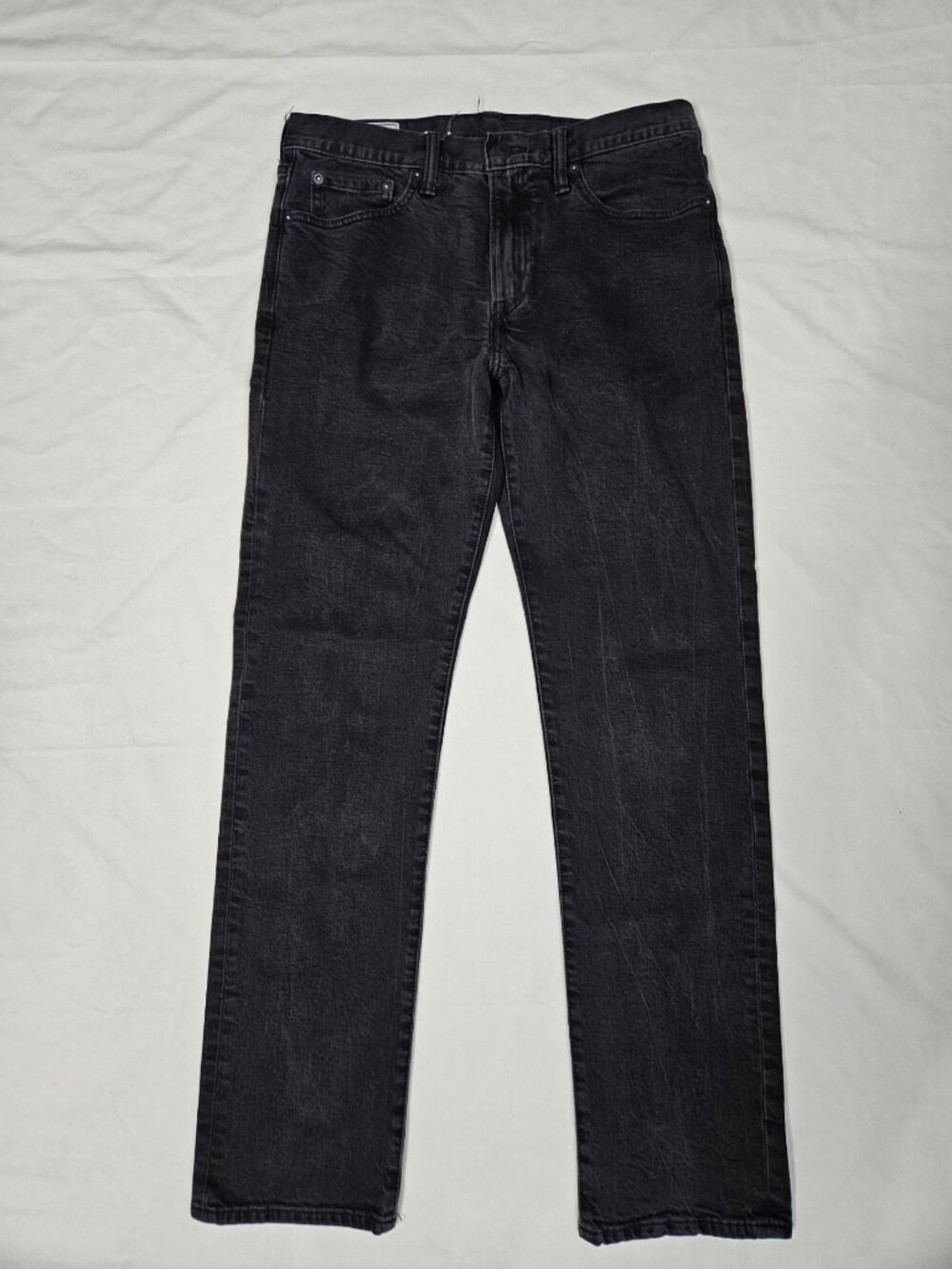 GAP Flex Straight Leg Black Jeans Men’s Size 30x32 Stretch Denim